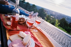 Sonnenuntergang auf dem Turmberg