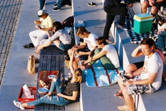 Sonnenuntergang auf dem Turmberg