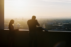 Sonnenuntergang auf dem Turmberg