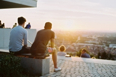 Sonnenuntergang auf dem Turmberg