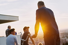 Sonnenuntergang auf dem Turmberg