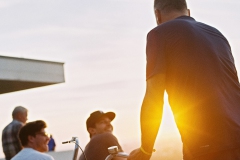 Sonnenuntergang auf dem Turmberg