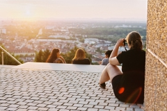 Sonnenuntergang auf dem Turmberg