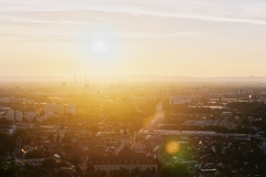 Sonnenuntergang auf dem Turmberg