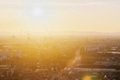 Sonnenuntergang auf dem Turmberg