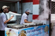 Einkaufen für den Kochkurs im Markt der Mellah