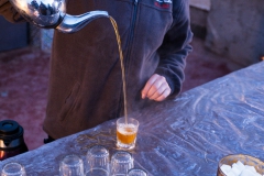 Ballonfahrt über der Wüste