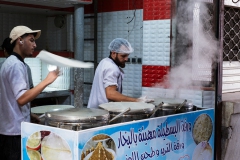 Einkaufen für den Kochkurs im Markt der Mellah